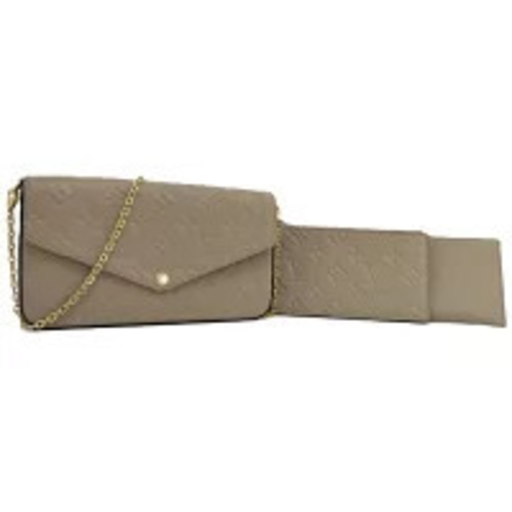 LOUIS VUITTON Shoulder Bag Pochette Felicie Monogram Empreinte Tourtrere